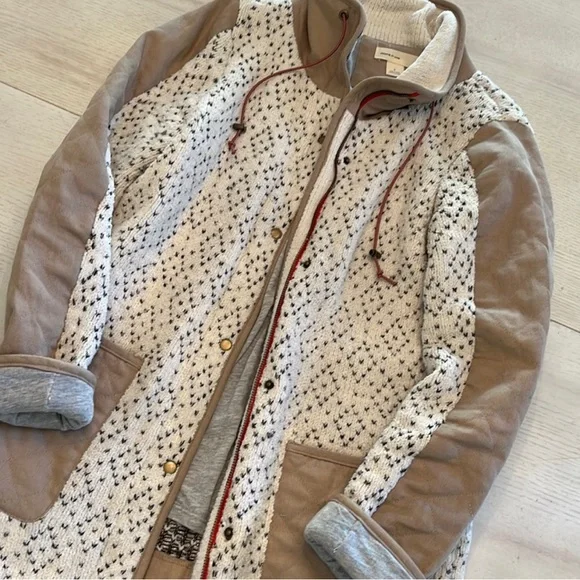 Anthropologie lake placid sweater jacket size S - Picture 5 of 12